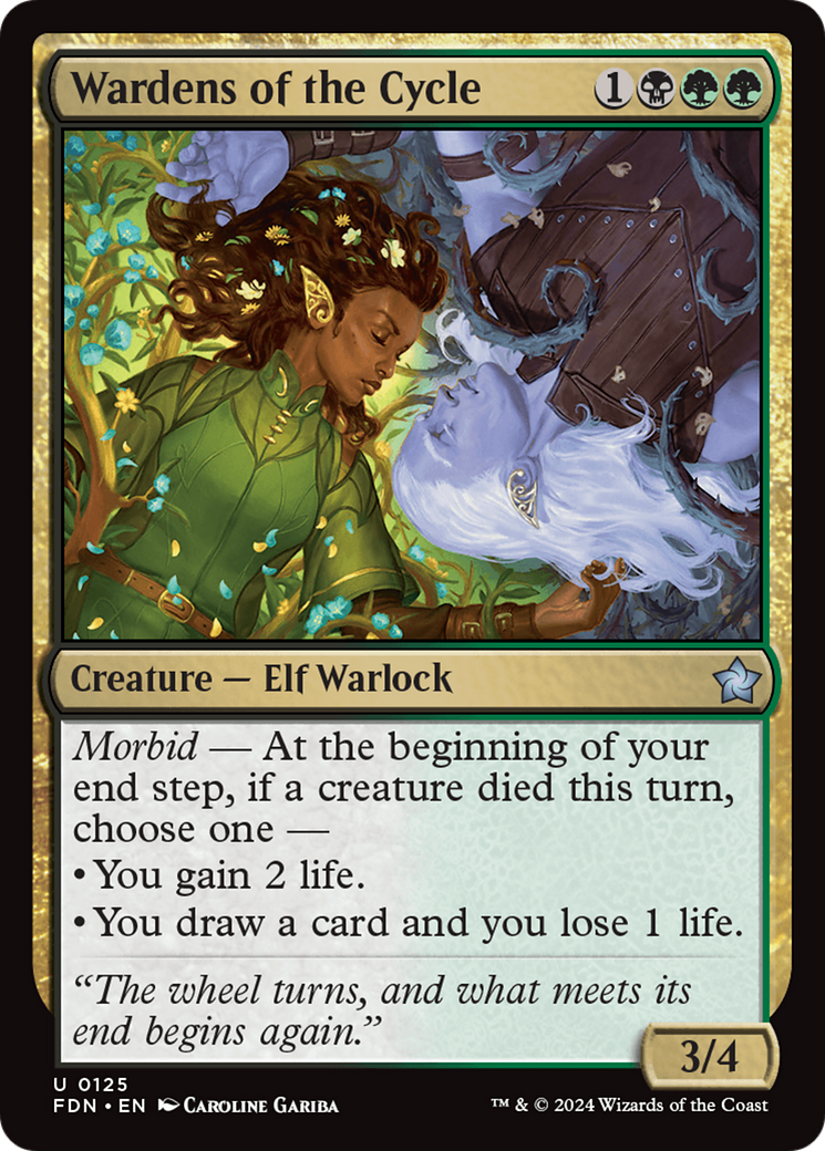 Wardens of the Cycle (FDN) 125 - WZRD TCG