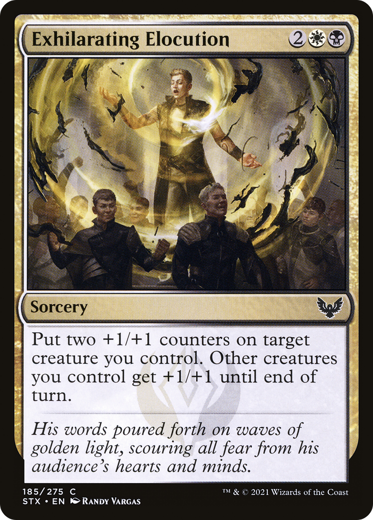 Exhilarating Elocution (STX) 185 - WZRD TCG