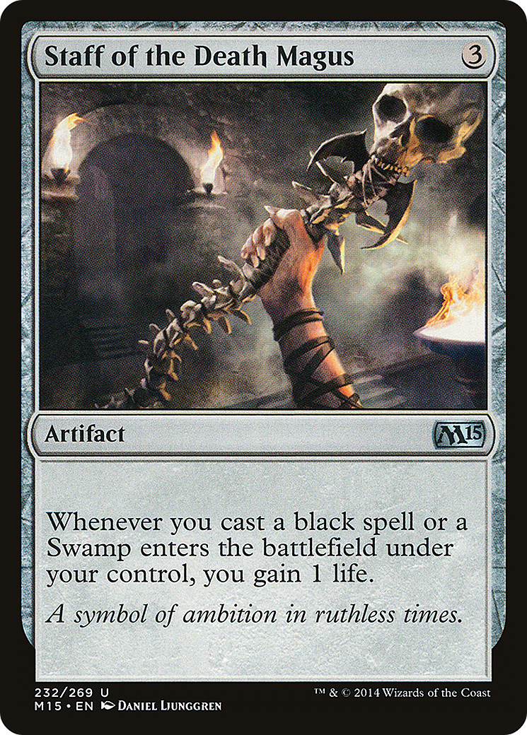 Staff of the Death Magus (M15) 232