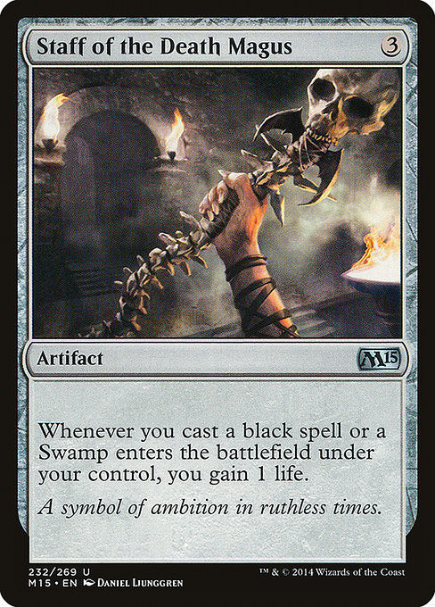 Staff of the Death Magus front