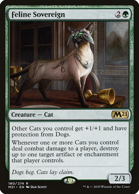 Feline Sovereign front