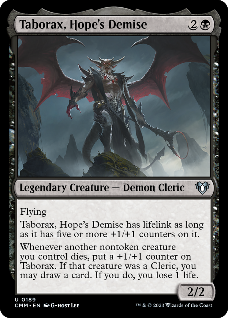 Taborax, Hope's Demise (CMM) 189 - WZRD TCG