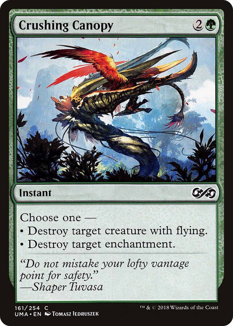 Crushing Canopy (UMA) 161 - WZRD TCG