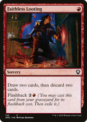 Faithless Looting (DMC) 122 - WZRD TCG