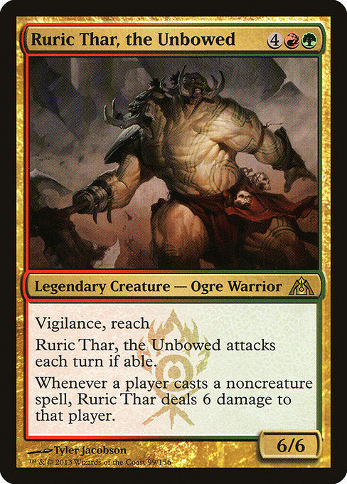 Ruric Thar, the Unbowed front