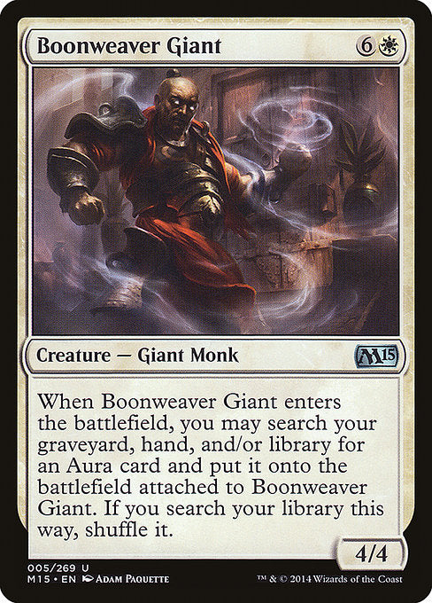 Boonweaver Giant front