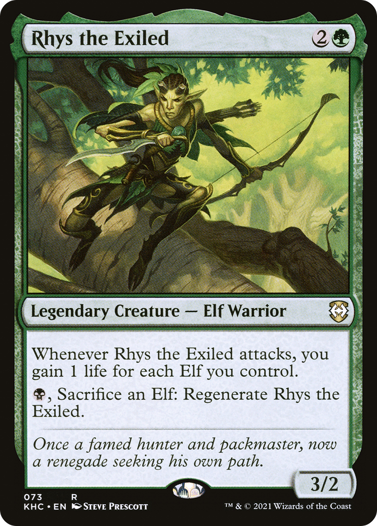 Rhys the Exiled (KHC) 73 - WZRD TCG