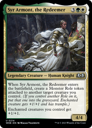 Syr Armont, the Redeemer (WOE) 214 - WZRD TCG