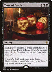 Taste of Death front