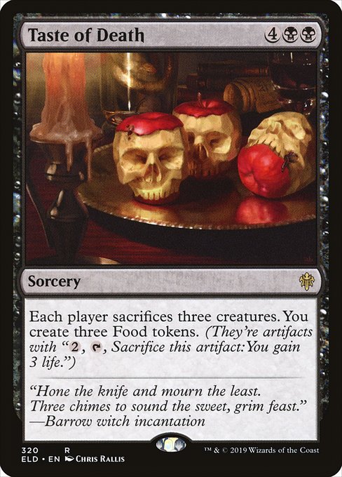 Taste of Death front
