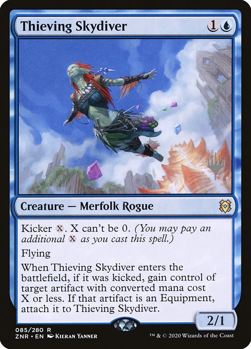 Thieving Skydiver front
