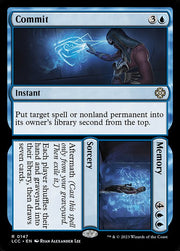 Commit // Memory front