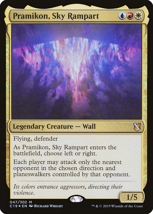 Pramikon, Sky Rampart front