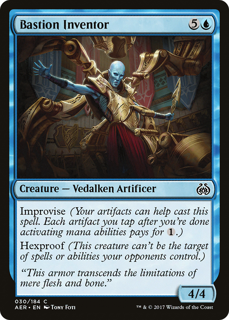 Bastion Inventor (AER) 30 - WZRD TCG