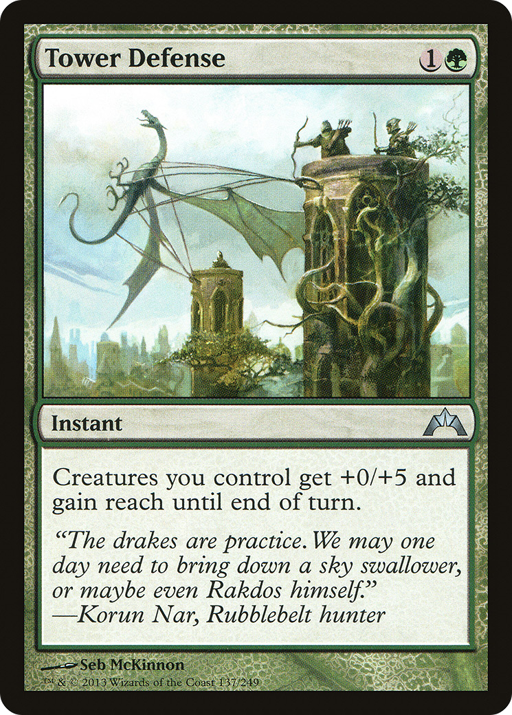Tower Defense (GTC) 137 - WZRD TCG