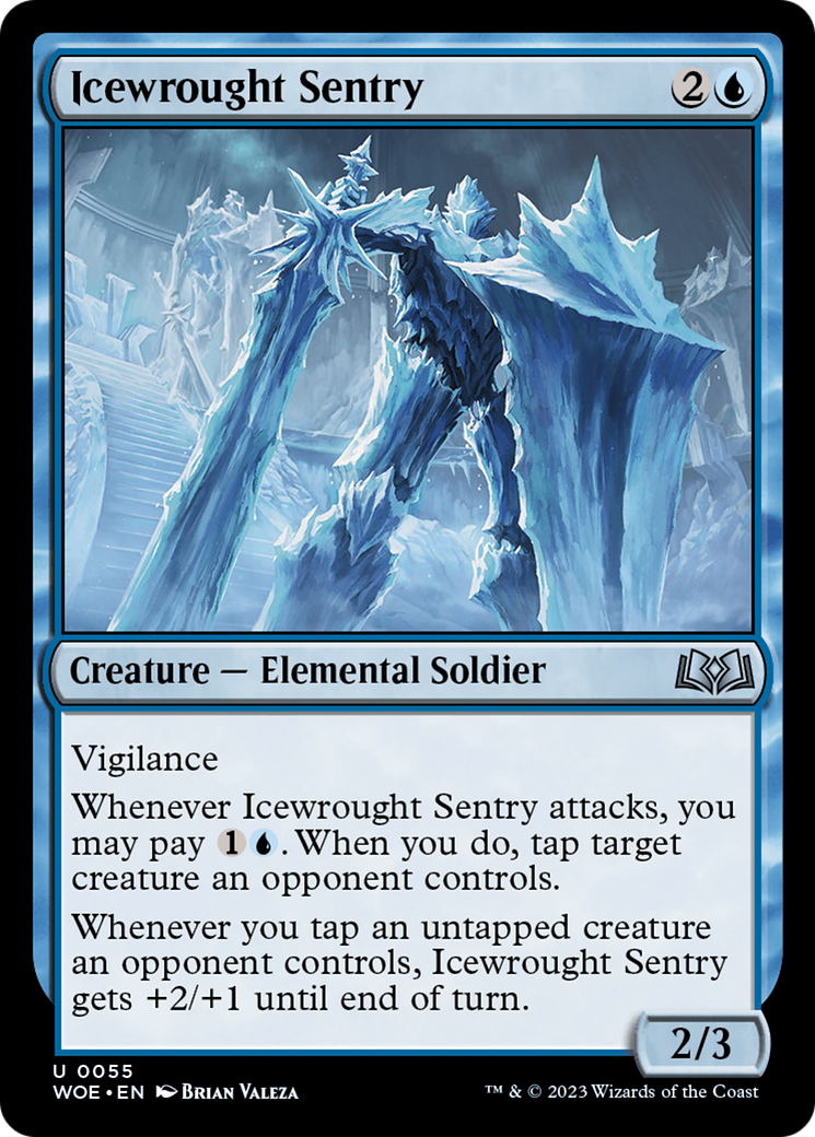 Icewrought Sentry (WOE) 55