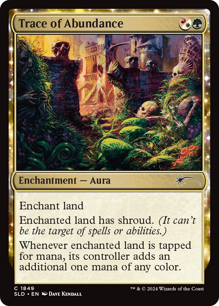 Trace of Abundance (SLD) 1849 - WZRD TCG