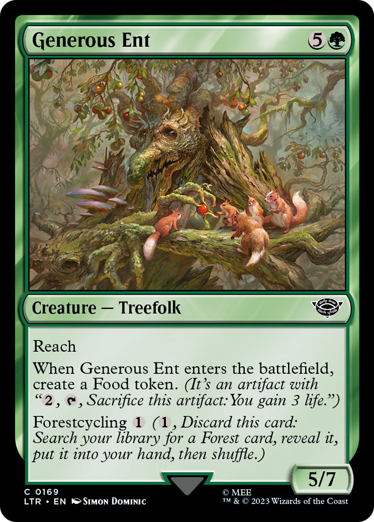 Generous Ent (LTR) 169 - WZRD TCG