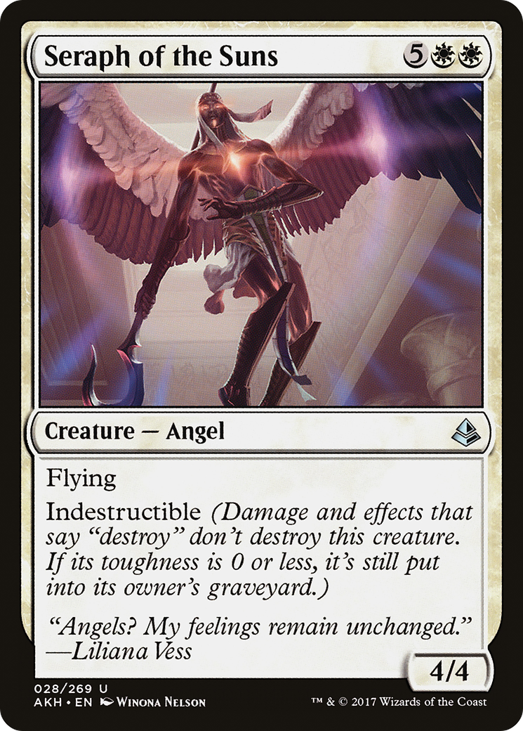 Seraph of the Suns (AKH) 28 - WZRD TCG