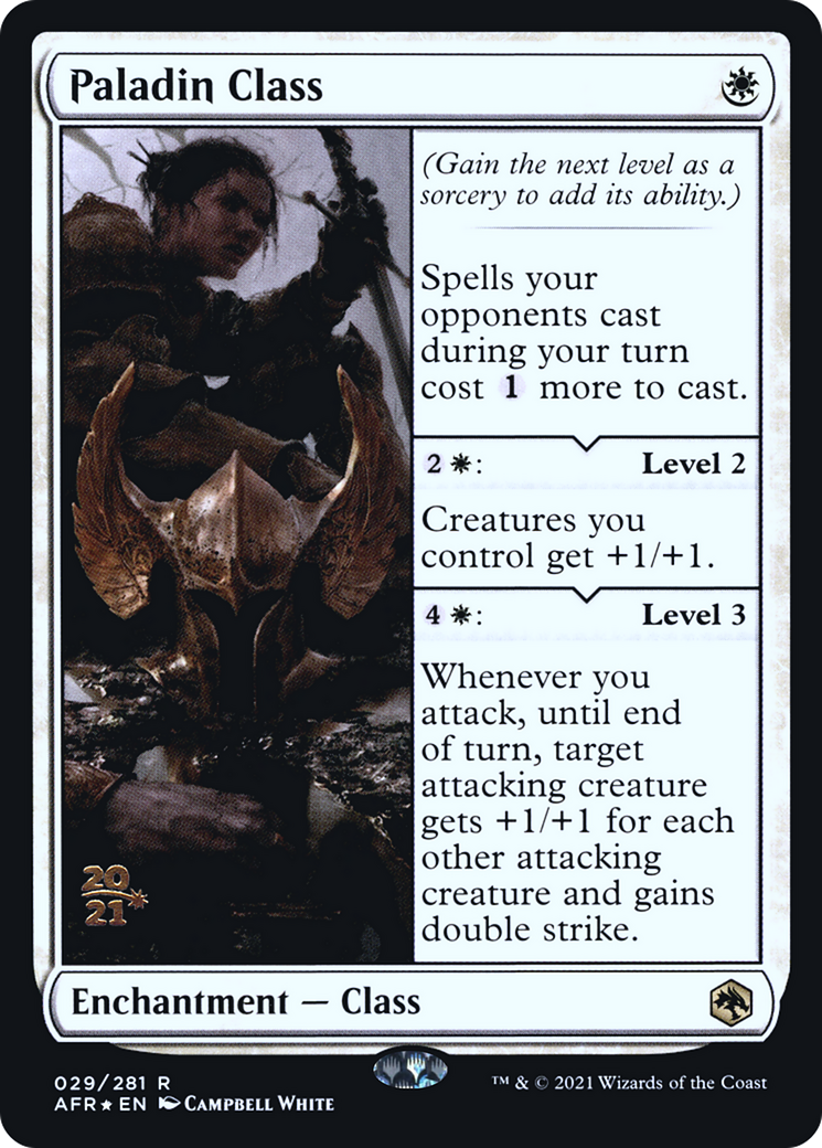 Paladin Class (PAFR) 29s