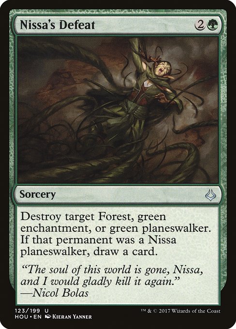 Nissa's Defeat front