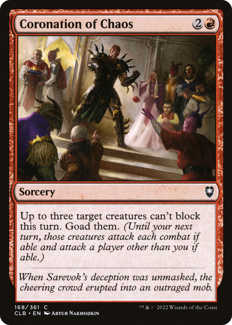 Coronation of Chaos (CLB) 168