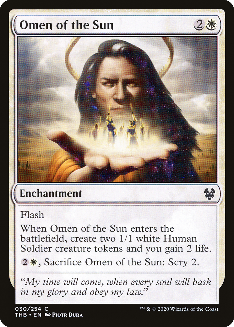 Omen of the Sun (THB) 30 - WZRD TCG