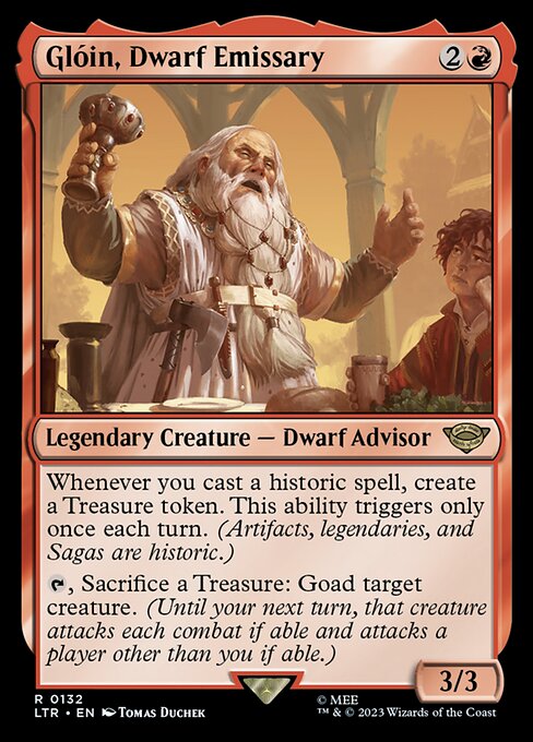 Glóin, Dwarf Emissary front