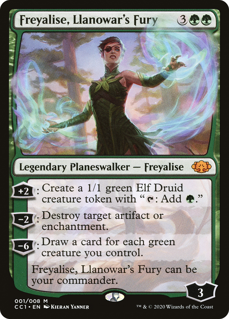 Freyalise, Llanowar's Fury (CC1) 1