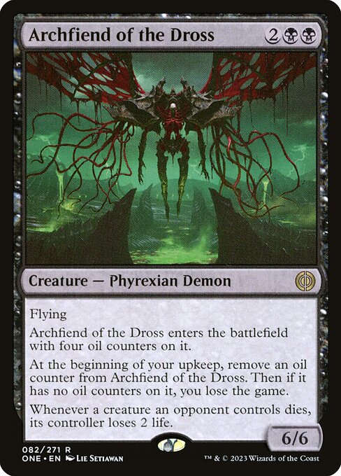 Archfiend of the Dross front