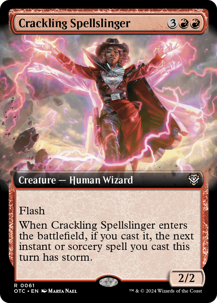 Crackling Spellslinger (OTC) 61