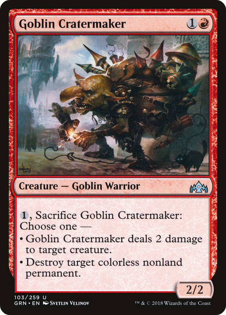 Goblin Cratermaker (GRN) 103 - WZRD TCG