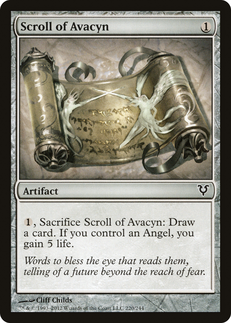 Scroll of Avacyn (AVR) 220 - WZRD TCG