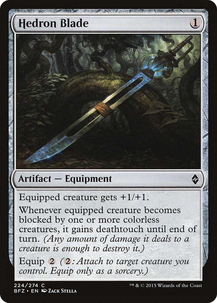 Hedron Blade (BFZ) 224 - WZRD TCG