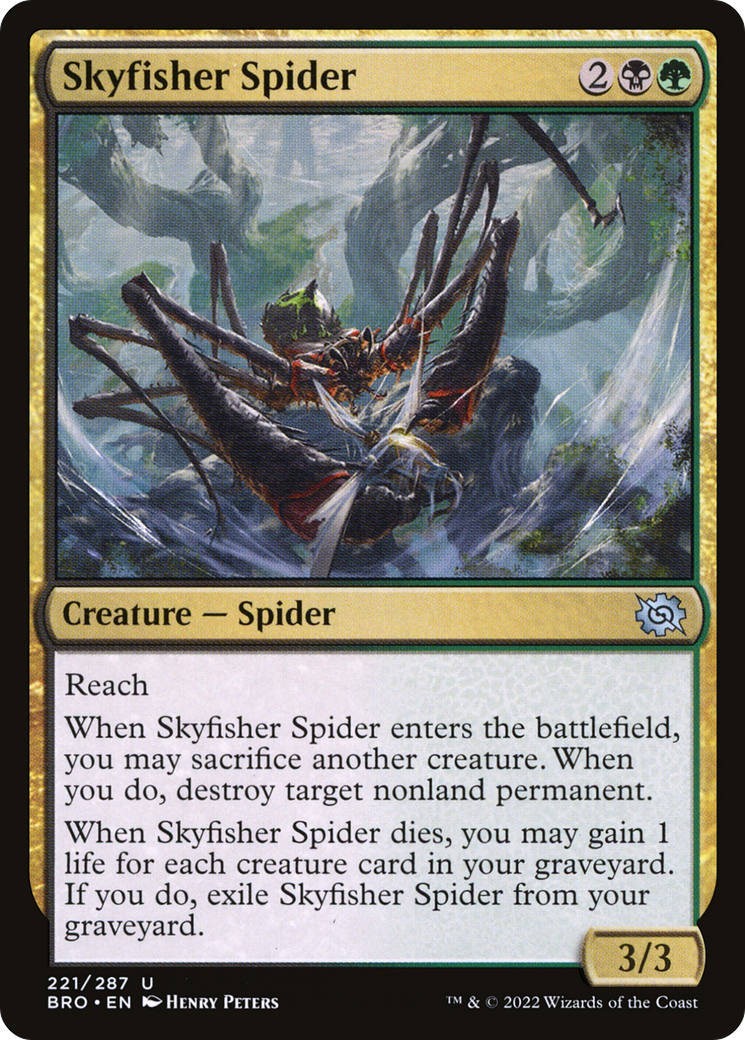 Skyfisher Spider (BRO) 221
