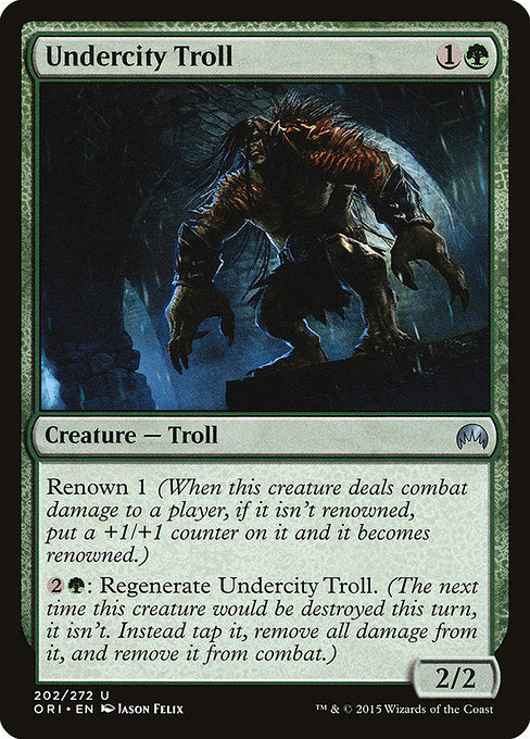 Undercity Troll front