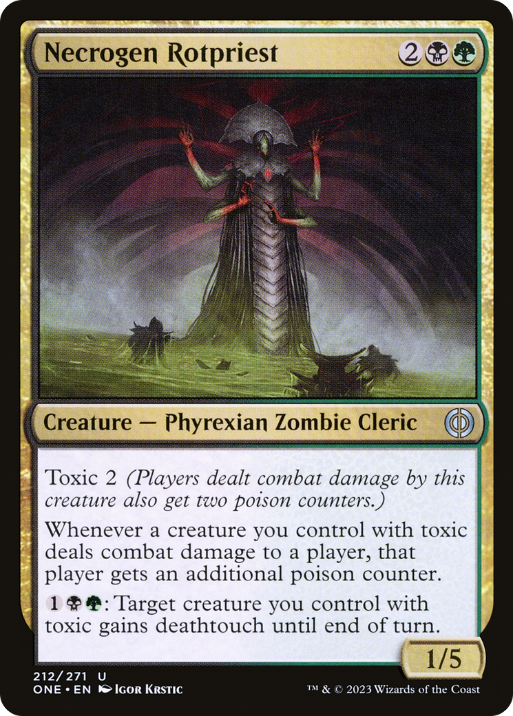 Necrogen Rotpriest (ONE) 212 - WZRD TCG