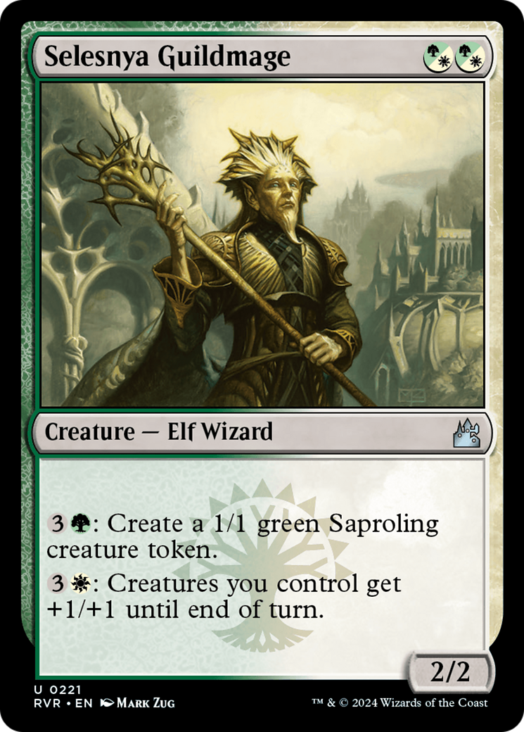 Selesnya Guildmage (RVR) 221 - WZRD TCG