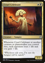 Cruel Celebrant front