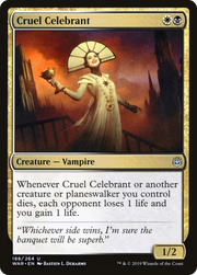 Cruel Celebrant (WAR) 188 - WZRD TCG