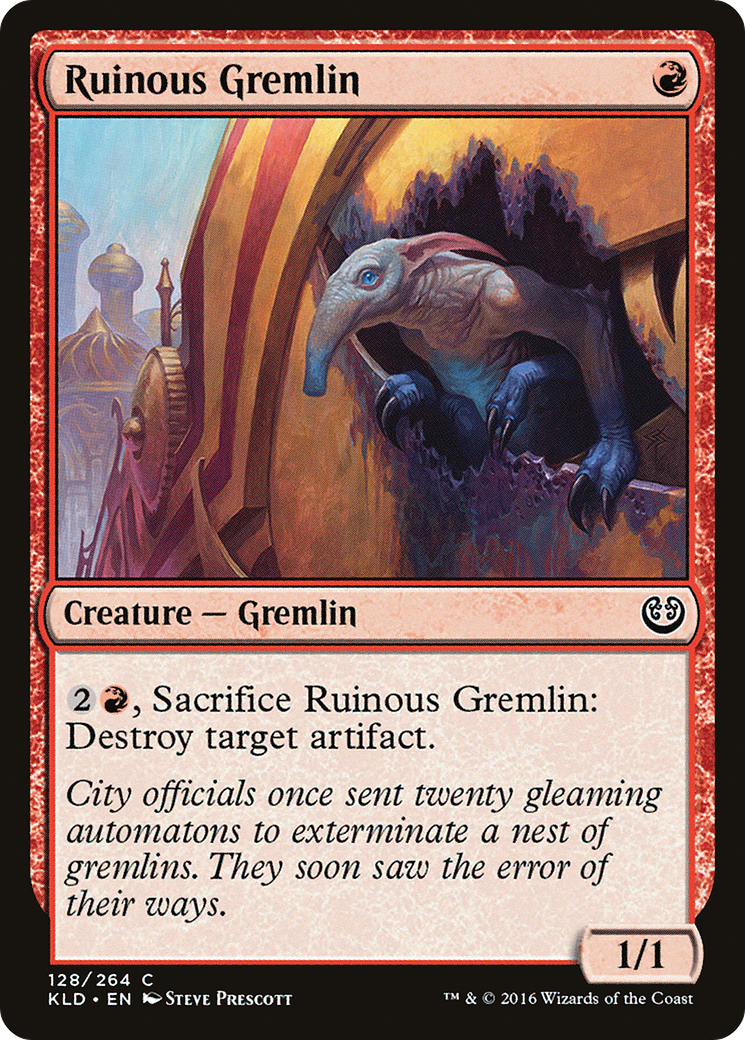 Ruinous Gremlin (KLD) 128 - WZRD TCG