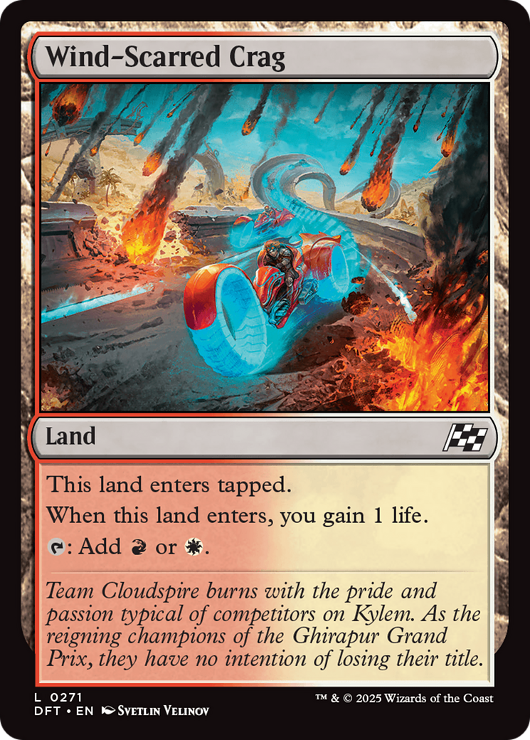 Wind-Scarred Crag (DFT) 271 - WZRD TCG