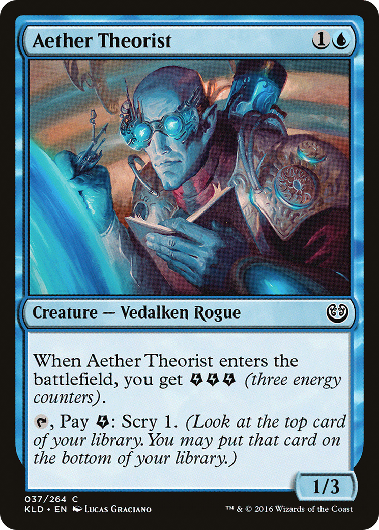 Aether Theorist (KLD) 37 - WZRD TCG