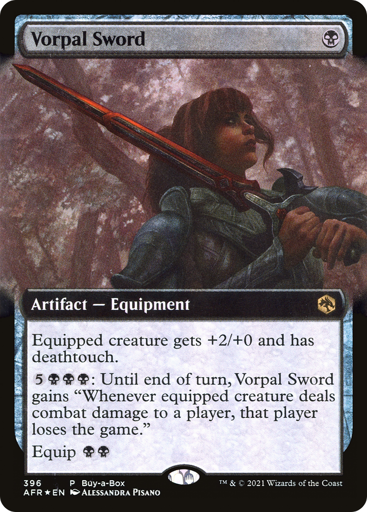 Vorpal Sword (AFR) 396 - WZRD TCG