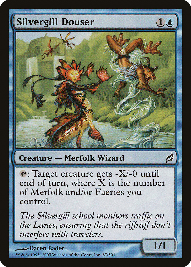 Silvergill Douser (LRW) 87 - WZRD TCG