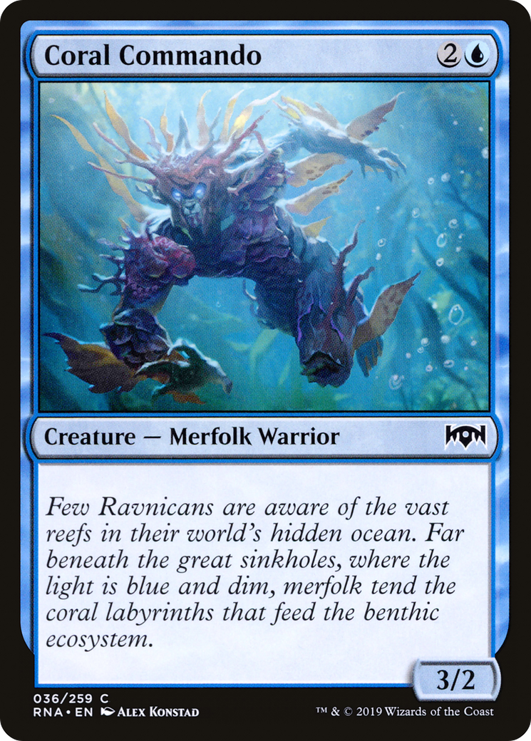 Coral Commando (RNA) 36 - WZRD TCG