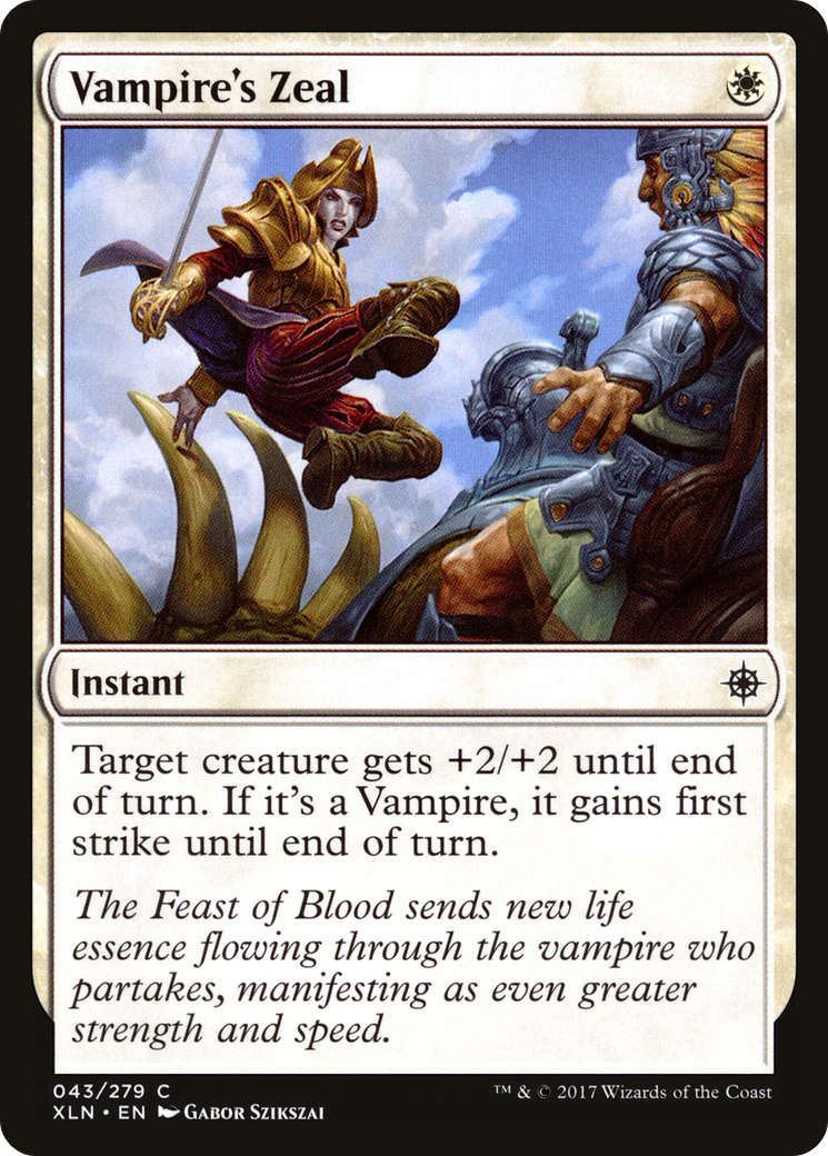Vampire's Zeal (XLN) 43 - WZRD TCG