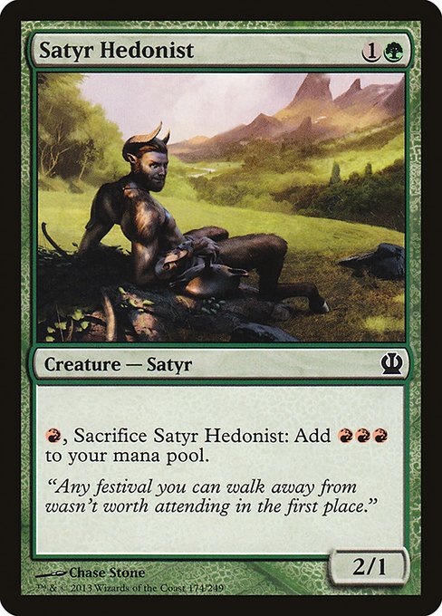 Satyr Hedonist front