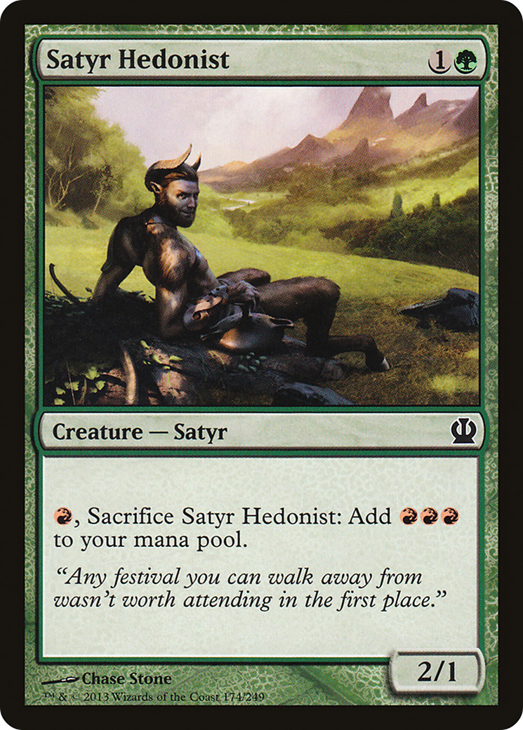 Satyr Hedonist (THS) 174 - WZRD TCG