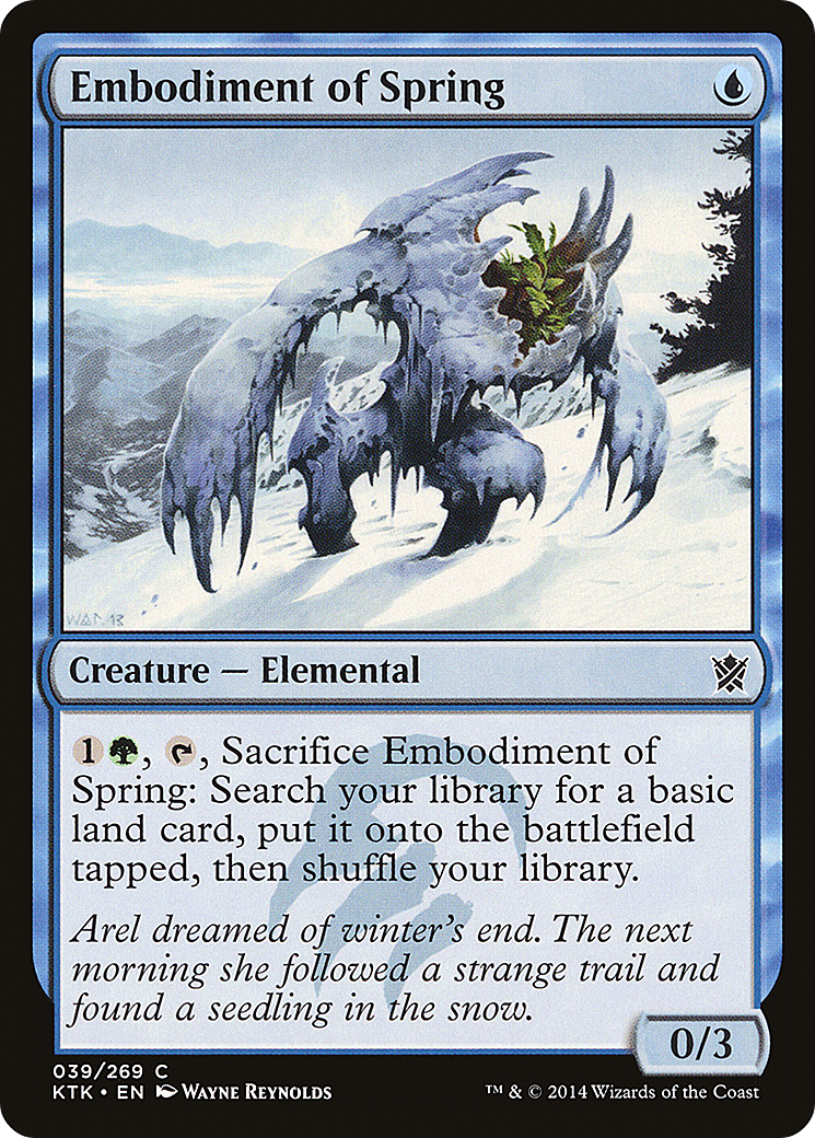 Embodiment of Spring (KTK) 39 - WZRD TCG